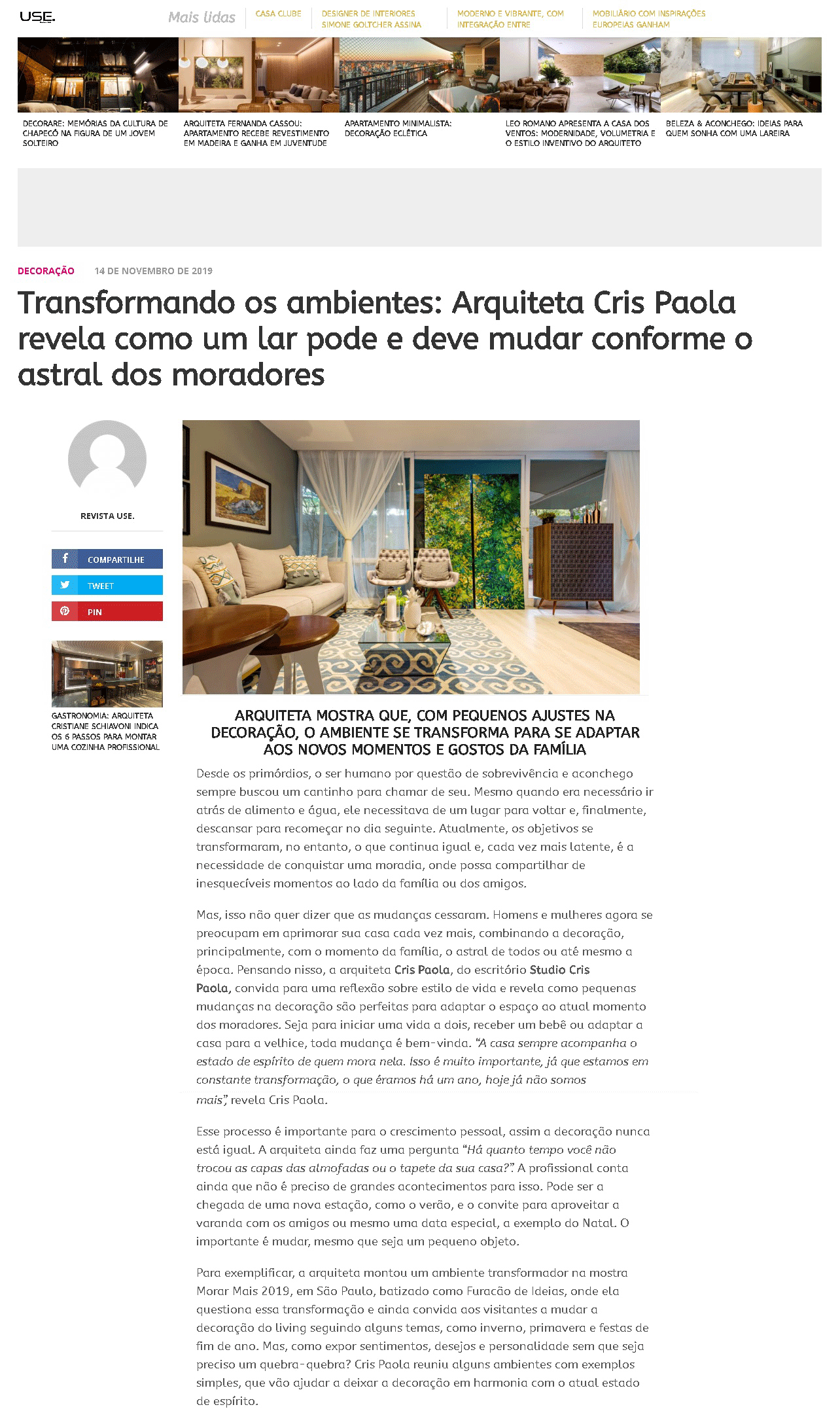 (Português do Brasil) Revista USE